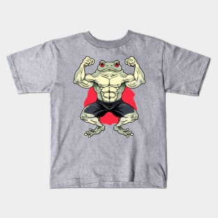 Frog athlete Kids T-Shirt